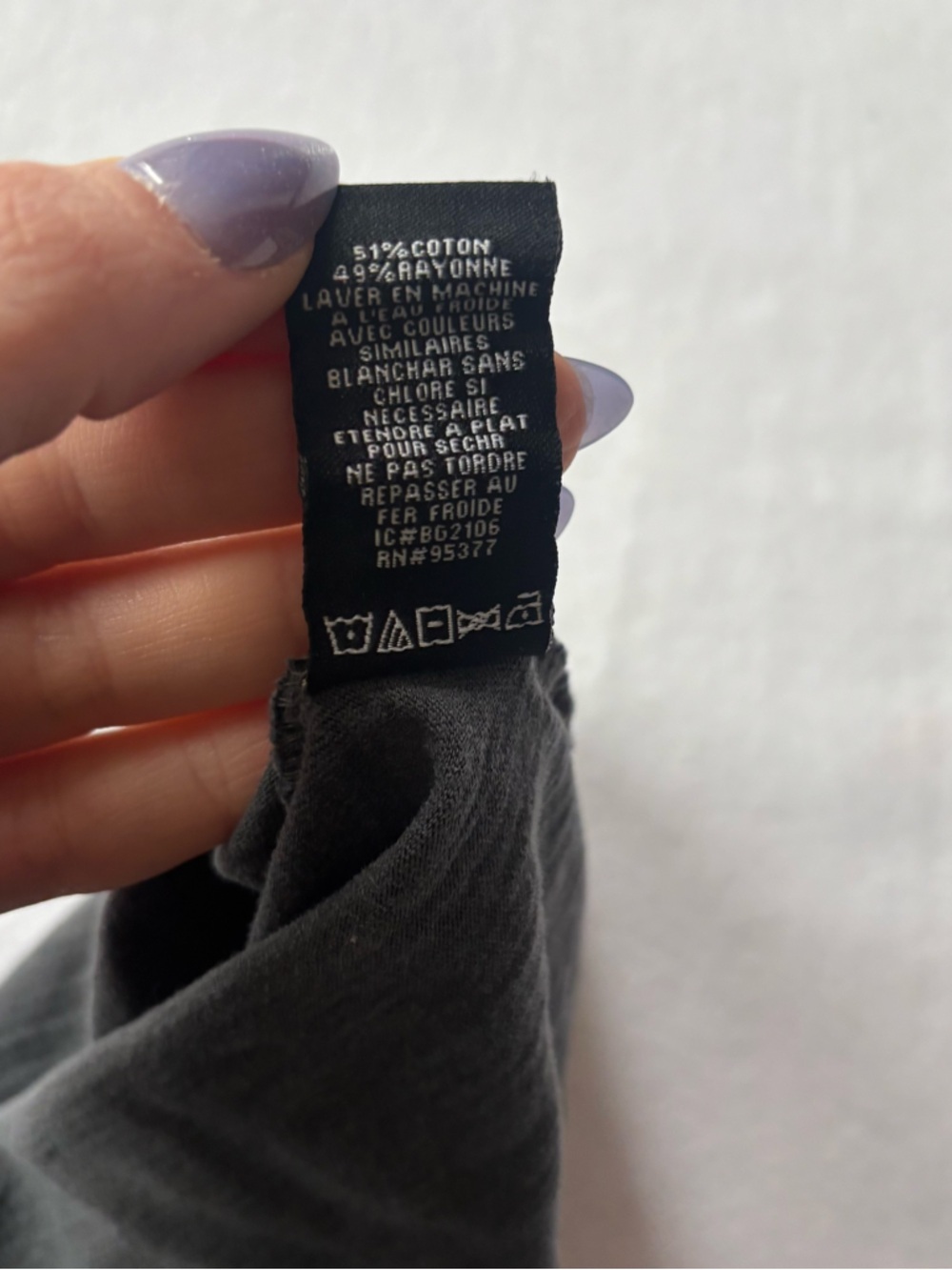 Sanctuary Charcoal Gray Cutout Tank Top Sz Large - Picture 5 of 5